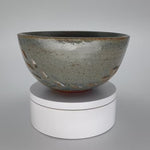 Load and play video in Gallery viewer, Hand Carved Blue Stoneware Bowl – One of a Kind Ceramic Bowl for Everyday Use | Bowl No. 2
