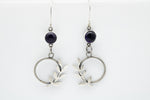 Load image into Gallery viewer, Hoja Amethyst Earrings
