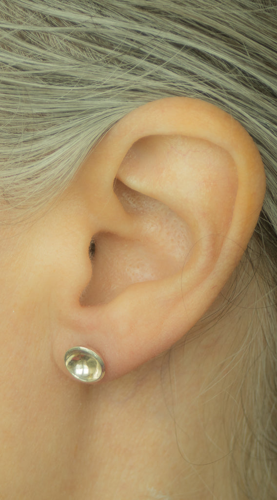 Silver Blossom Earrings