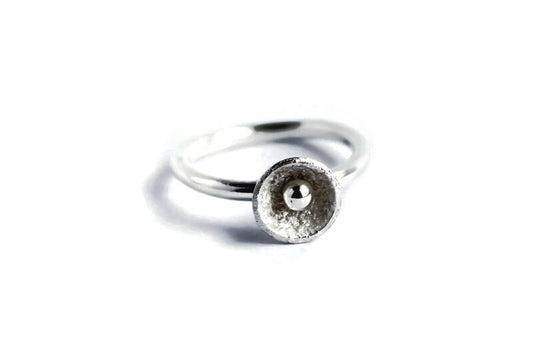 Sparkle Blossom Ring (size 8)