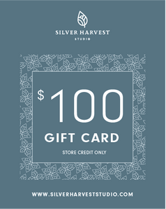 Silver Harvest Studio Gift Card