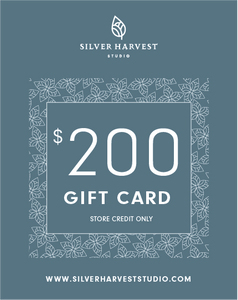 Silver Harvest Studio Gift Card