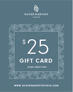 Silver Harvest Studio Gift Card