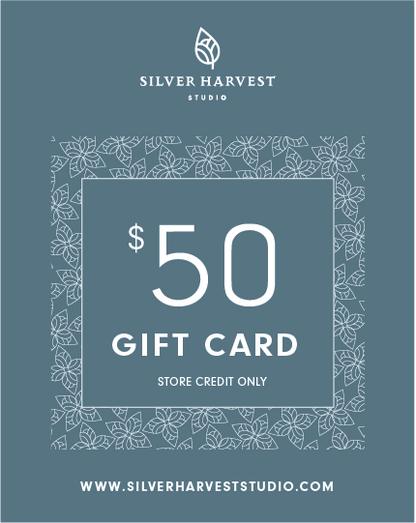 Silver Harvest Studio Gift Card