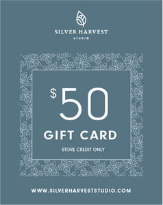 Silver Harvest Studio Gift Card