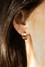 Load image into Gallery viewer, Golden Leaf Earrings
