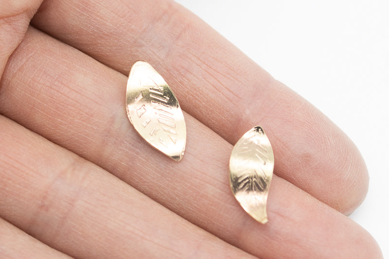 Golden Leaf Earrings