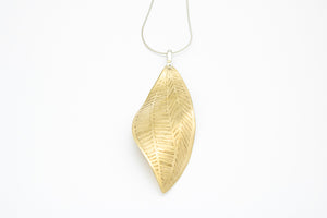 Golden Leaf Pendant