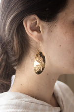 Load image into Gallery viewer, Lotus Petal Earrings
